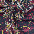 Retro Pattern 54/55" Plain Weave Pure Rayon Textile
